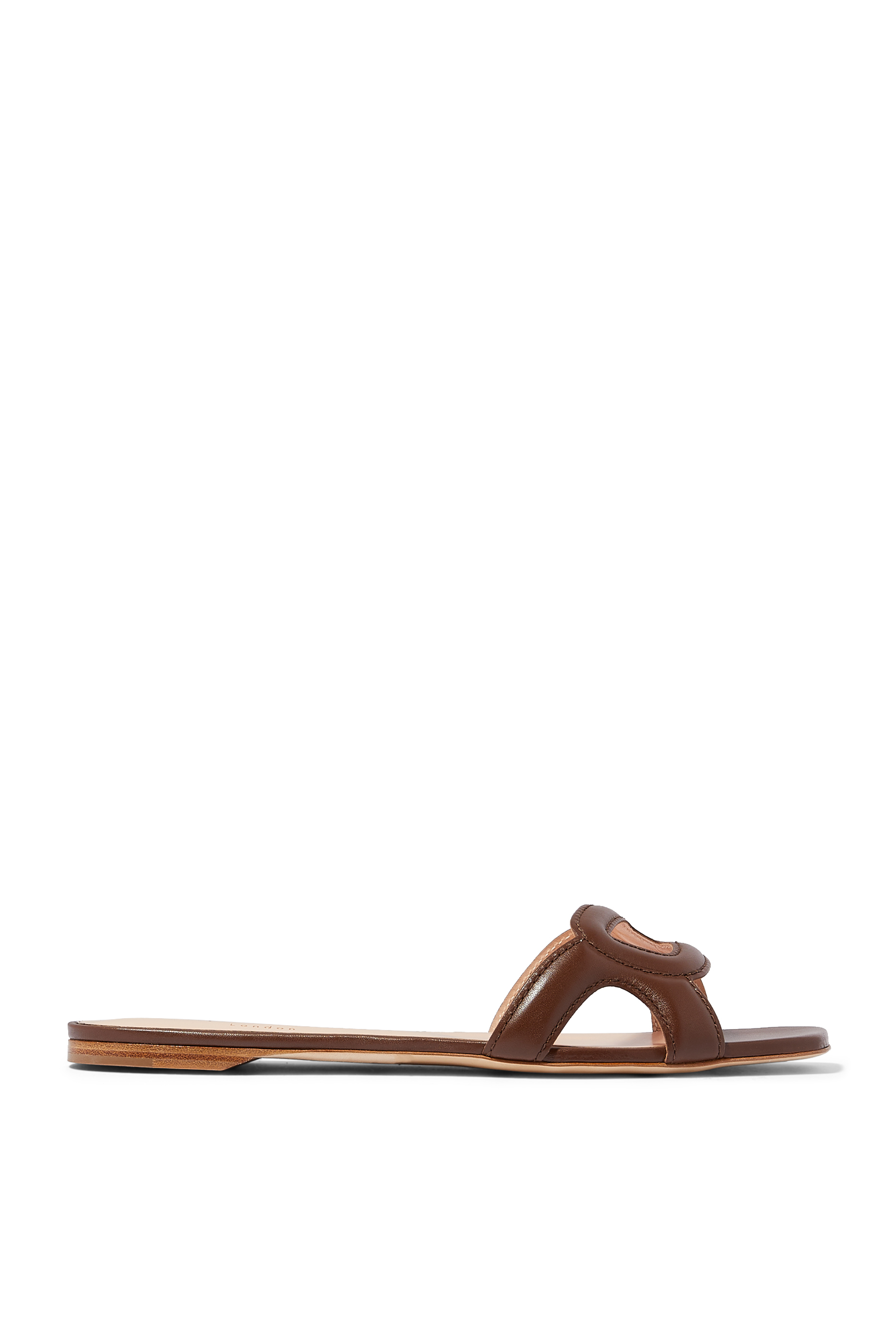 Buy Rupert Sanderson Picaroon Flat Leather Sandals for Womens